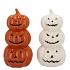 JOLIE SCOTTISH ORANGE PUMPKIN LED LIGHT 12X12X24 CM