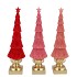 FABY JOLLY PINK XMAS TREE ASS 10X10X36CM