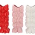 FABY JOLLY PINK VASE BOWS STAND ASS 14X12X32CM NM