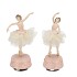 GLOWY JOLLY PINK BALLERINA MUSIC BOX ASS 11X8X22CM