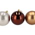 DECO UNBREAKABLE AMBER BALL 100MM