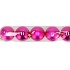 DECO UNBREAKABLE FUCHSIA BALL SET 5 80MM
