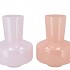 BEAU DUTCH PINK VASE ASS 20X20X26CM
