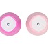 LUCE JOLLY PINK GLASS GLOBE LED ASS 11X11X20CM
