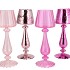LUCE JOLLY PINK T-LIGHT HOLDER ASS 11X11X28CM