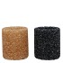 LEXIE WILD BLACK CANDLE HOLDER STRAIGHT 8X8X10CM