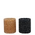 LEXIE WILD BLACK CANDLE HOLDER STRAIGHT 7X7X7CM