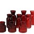 JAZZ WILD RED MIX COLORED VASE ASS 7X14CM