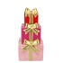 JOY JOLLY PINK GIFTS VASE ASS 14X27CM NM