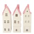 JOLIE COZY SAND HOUSE T-LIGHT ASS. 8X7X26CM NM