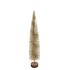 SPARKLE TWIST NORDIC SAND SNOW TREE 35X8CM