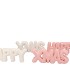 JOLIE JOLLY PINK HAPPY XMAS ASS 31X4X11CM