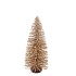 SPARKLE TREE SNOW COZY GOLD 23X12CM