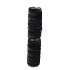 RIBBON CRUSHED VELVET BLACK 2MX26CM