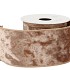 RIBBON VELVET SATIN TAUPE 3MX70MM