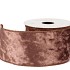 RIBBON VELVET SATIN BROWN 3MX70MM