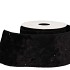 RIBBON VELVET SATIN BLACK 3MX70MM