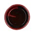 IRON STONE RED GLAZED POT 16X15CM
