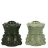 JOLIE MAJESTIC GREEN KING CANDLE H ASS 9X8X11CM