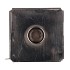 BRAGA SCOTTISH BLACK CANDLE HOLDER 8X8X19CM