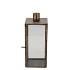 BRAGA MAJESTIC GOLD CANDLE HOLDER 8X8X19CM