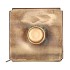 BRAGA MAJESTIC GOLD CANDLE HOLDER 8X8X16CM
