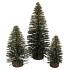 SPARKLE TREE SNOW MAJESTIC GREEN 30X16CM NM