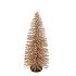 SPARKLE TREE SNOW COZY GOLD 30X16CM