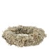 NATURE WREATH DRY WHITE MOSS 20CM NM