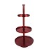 STORAGE SHELF BASIC FOIL RED 45X45X75CM NM