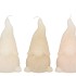 CANDLE FROSTY GNOME COZY SAND MIX 8X15CM