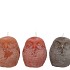 CANDLE FROSTY OWL SCOTTISH BROWN MIX 10X12CM NM