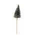 PICK SHINE X-MAS TREE SNOW  MAJESTIC GREEN 17CM ASS P/24 NM