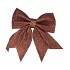 DECO SHINE BOW SCOTTISH COPPER 19X24CM P/2