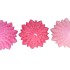 CANDLE FROSTY X-MAS TREE JOLLY PINK MIX 9X20CM ASS