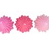 CANDLE FROSTY X-MAS TREE JOLLY PINK MIX 8X16CM ASS