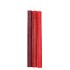 CANDLE FROSTY TAPER WILD RED MIX 2X25CM