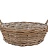 RATTAN KUBOO BASKET LOW EARS 35X13CM