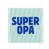 TILE SUPER OPA BLUE 10X10X1CM