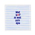 TILE WAT BOF IK MET ZO'N OPA BLUE 10X10X1CM