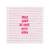 TILE WAT BOF IK MET ZO'N OMA PINK 10X10X1CM
