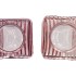 MILLE SAND/OLD PINK VASE HOUSE 13X13X30CM NM