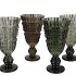 FENNA DARK GREEN MIX VASE STAND ASS 16X30CM NM