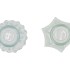 FENNA CLEAR MIX VASE FLOWER ASS 6X12CM