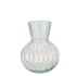 FELINE CLEAR VASE ASS 9X11CM