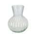 FELINE CLEAR VASE ASS 14X17CM NM