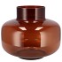 FILOU BROWN VASE NECK 30X25CM