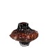 FILOU BROWN VASE STRUCTURE 25X20CM