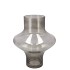 FILOU GREY VASE SPHERE 17X20CM
