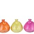 GRACE FUCHSIA MIX VASE ASS 18X18CM